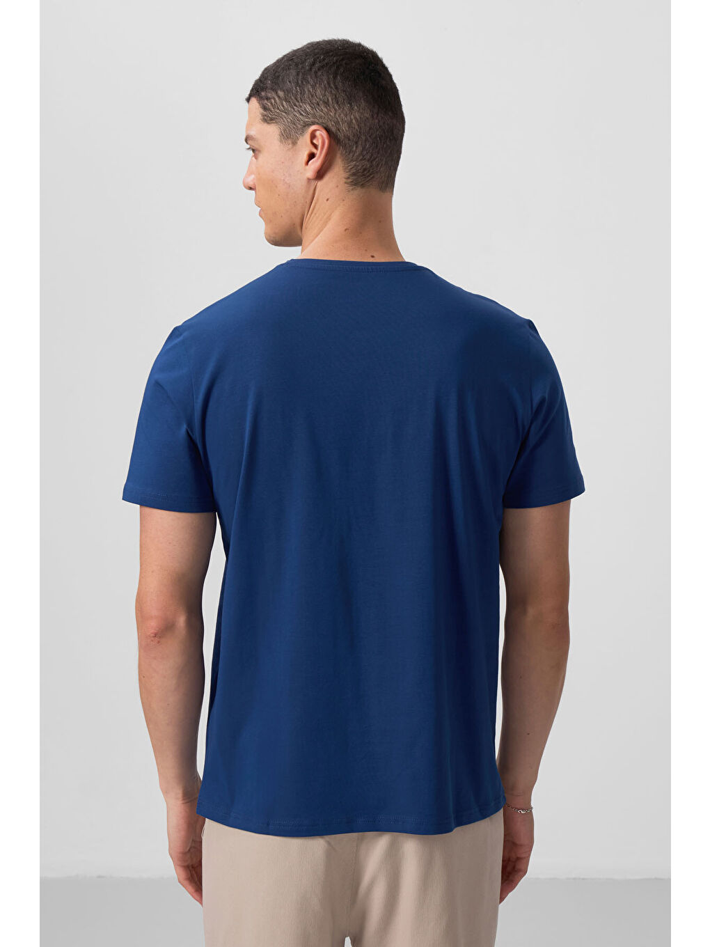 Mavi Parlament Erkek Basic Kısa Kol Standart Kalıp O Yaka Tişört - 87911-8