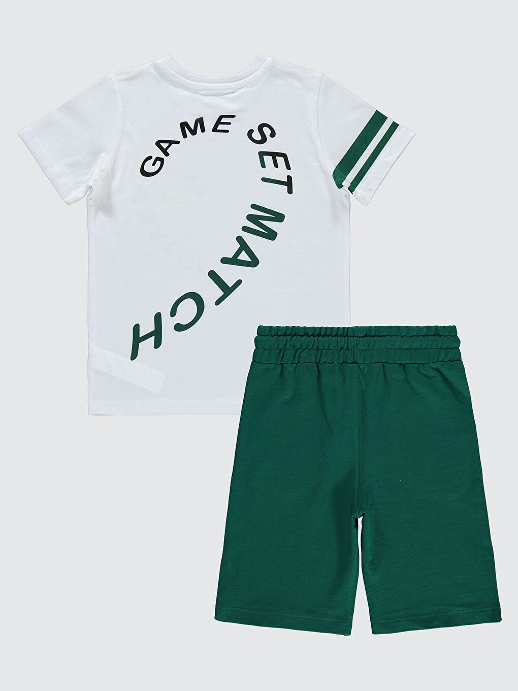 Erkek Çocuk Takım 6-9 Yaş Çam Yeşili-1