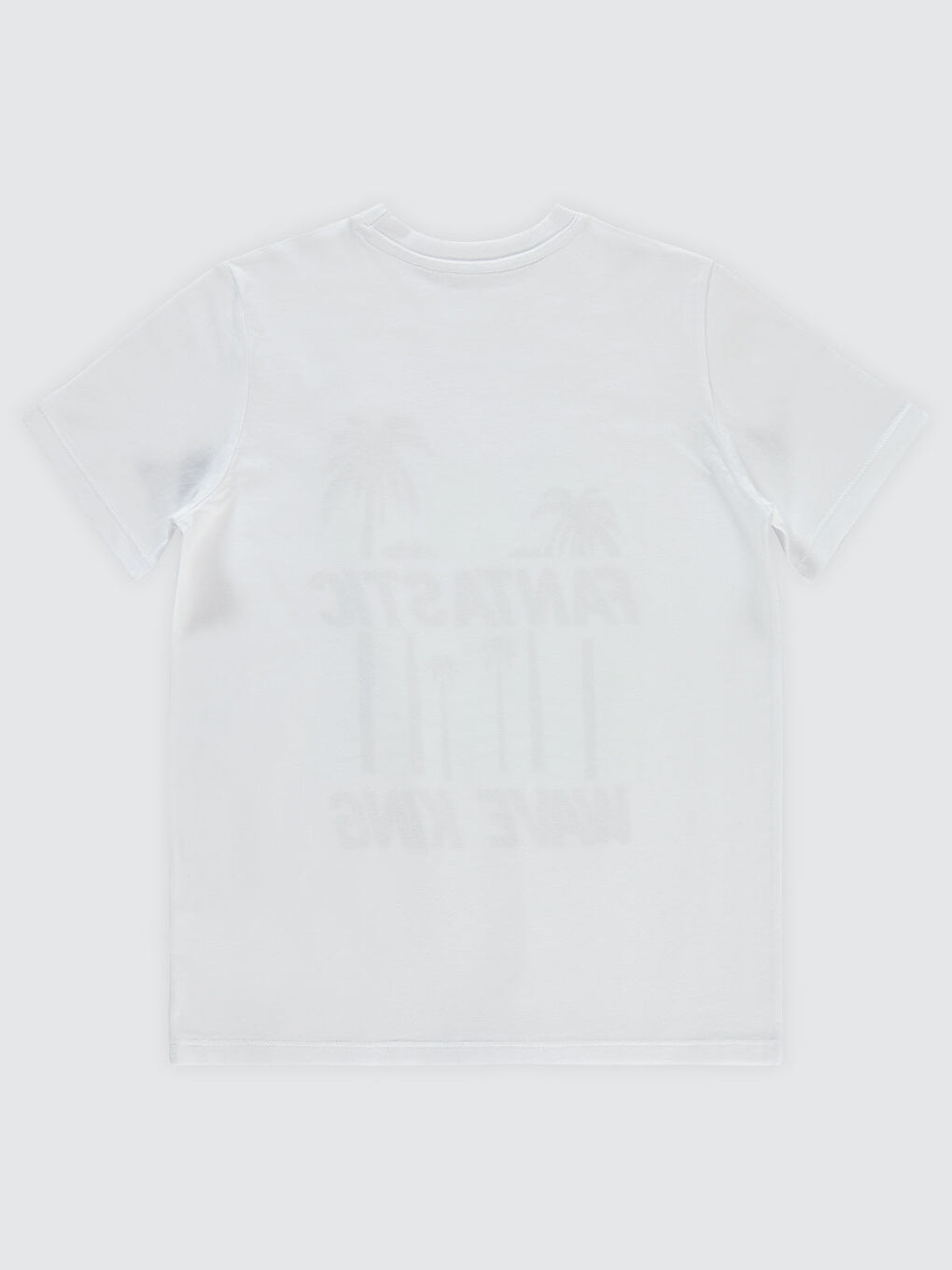 Boys Erkek Çocuk Tişört 10-13 Yaş Beyaz-1