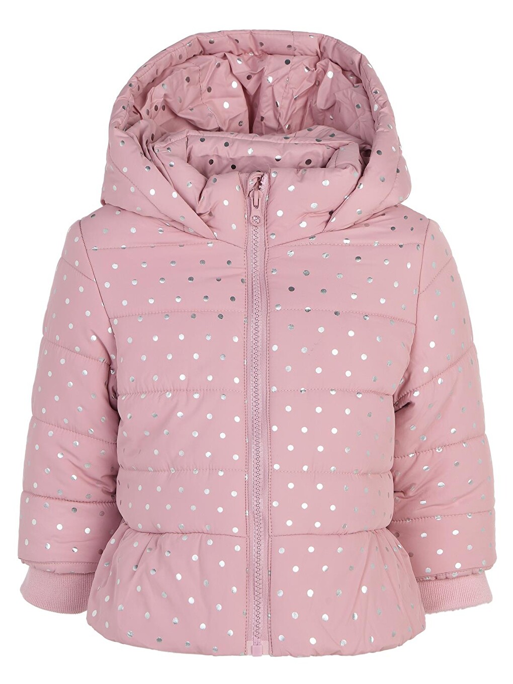 Pembe Baby Gümüş Puanlı 6-18 Ay Mont