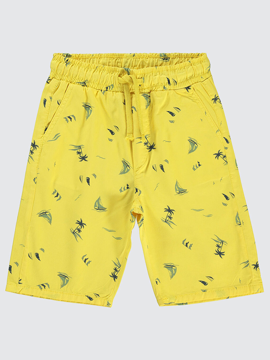 Boys Erkek Çocuk Kapri 6-9 Yaş Sarı