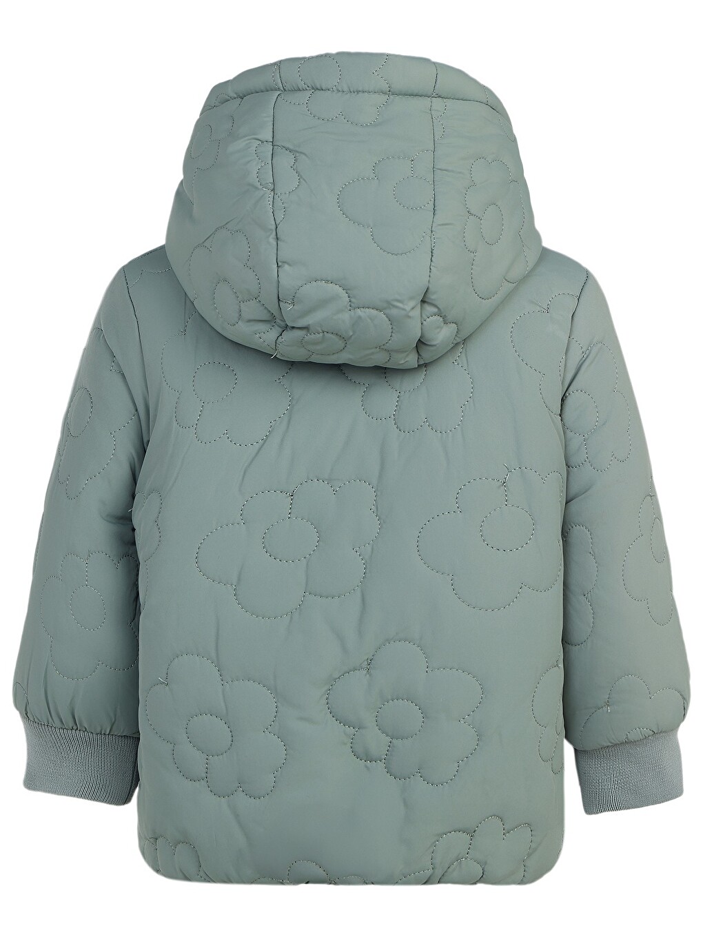 Baby Çiçek Kapitone 6-18 Ay Mont - Yeşil 18-24 Ay-4