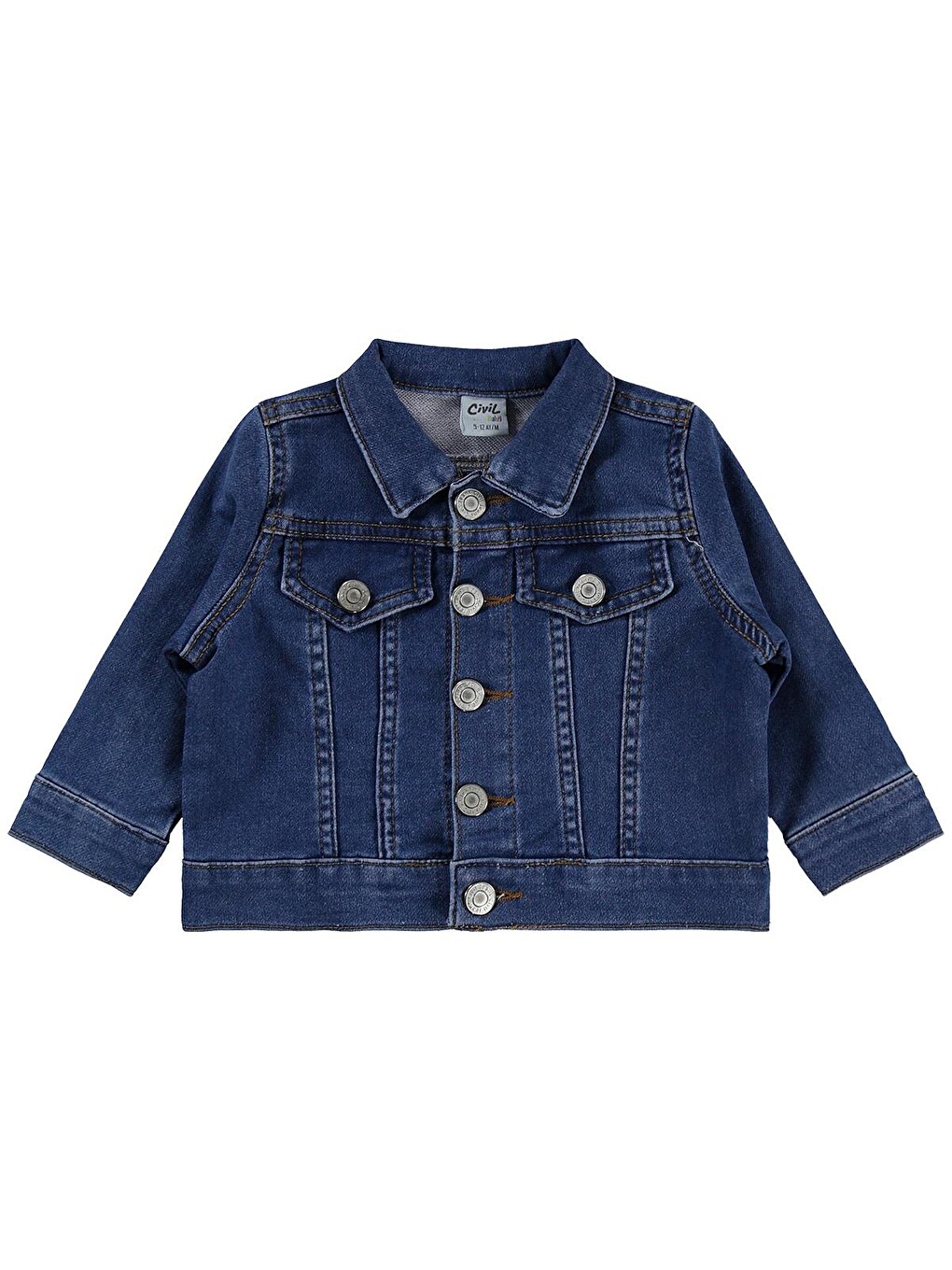 Baby Basic 9-18 Ay Ceket - Mavi 18-24 Ay