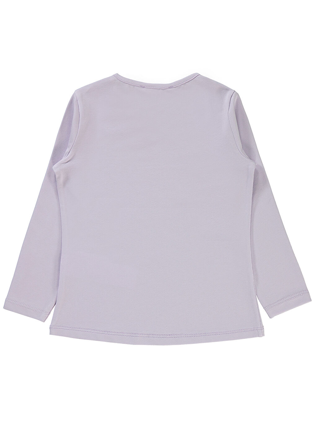 Mor Kız Çocuk Sweatshirt 2-5 Yaş Nazik Lavanta-1