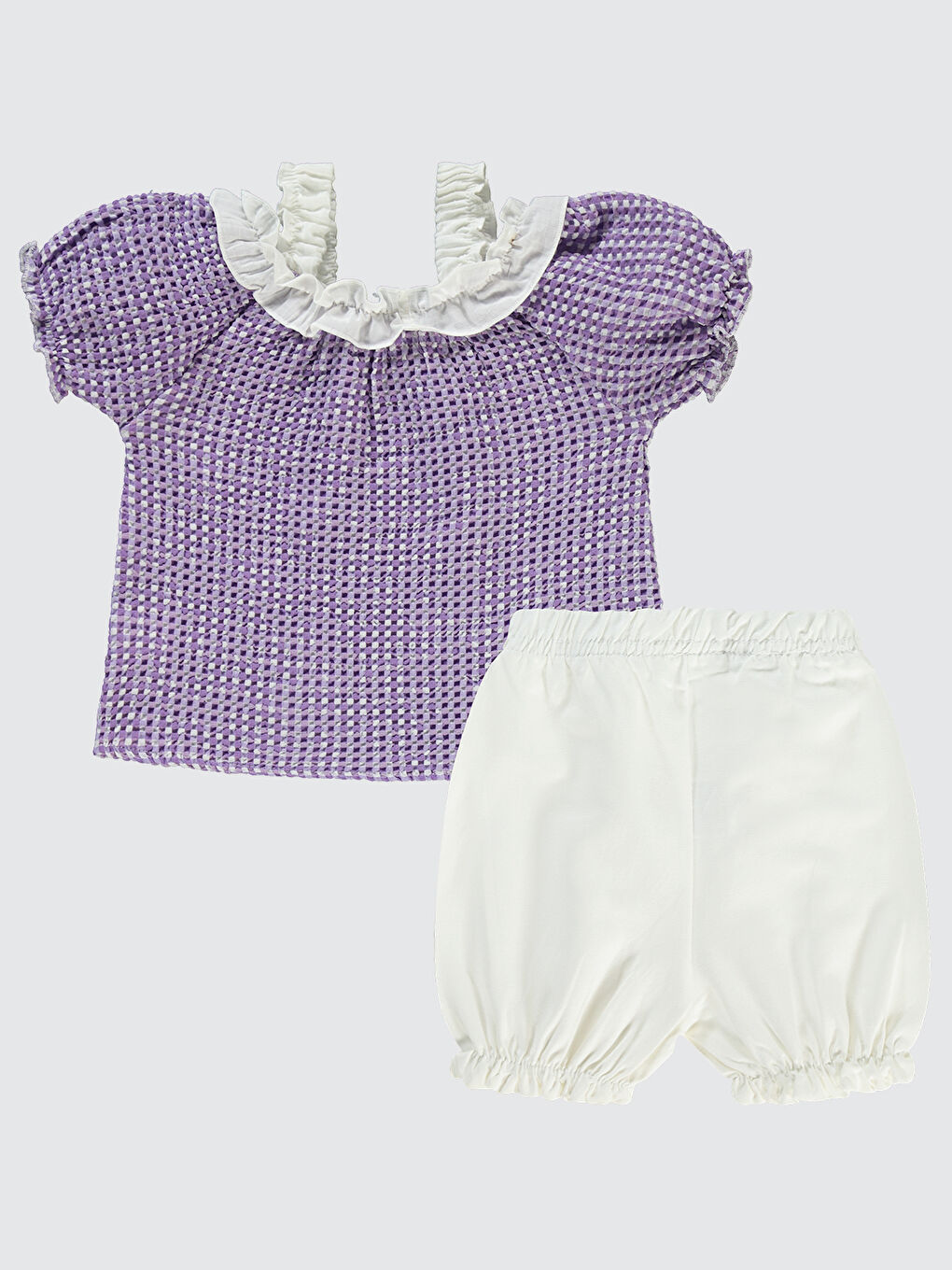 Kız Bebek Takıım 6-18 Ay Lila-1