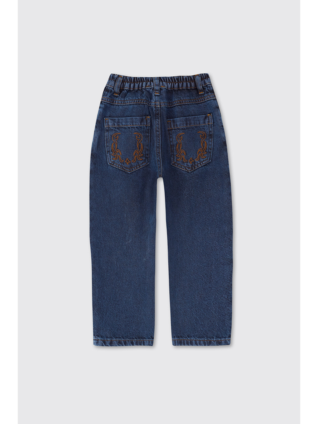 Erkek Bebek Lacivert Jean Pantolon-1