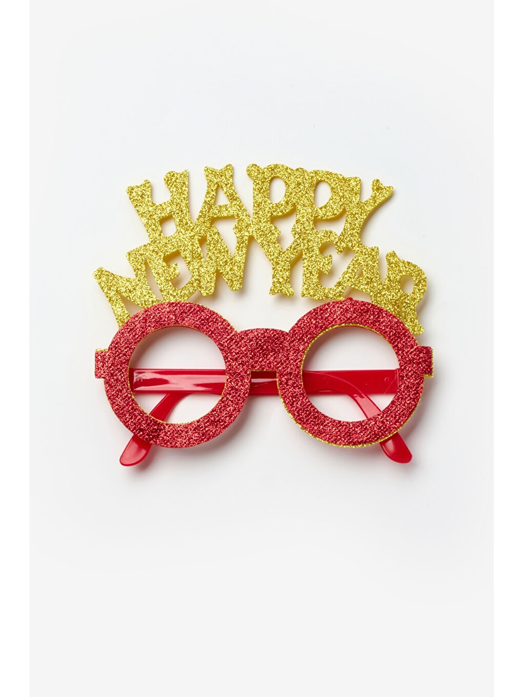 Sarı Happy New Year Çocuk Yılbaşı Parti Gözlüğü