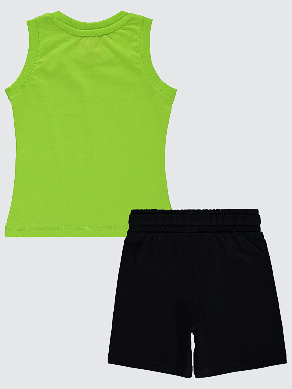 Sarı Boys Erkek Çocuk Takım 2-5 Yaş Limon Yeşili-1