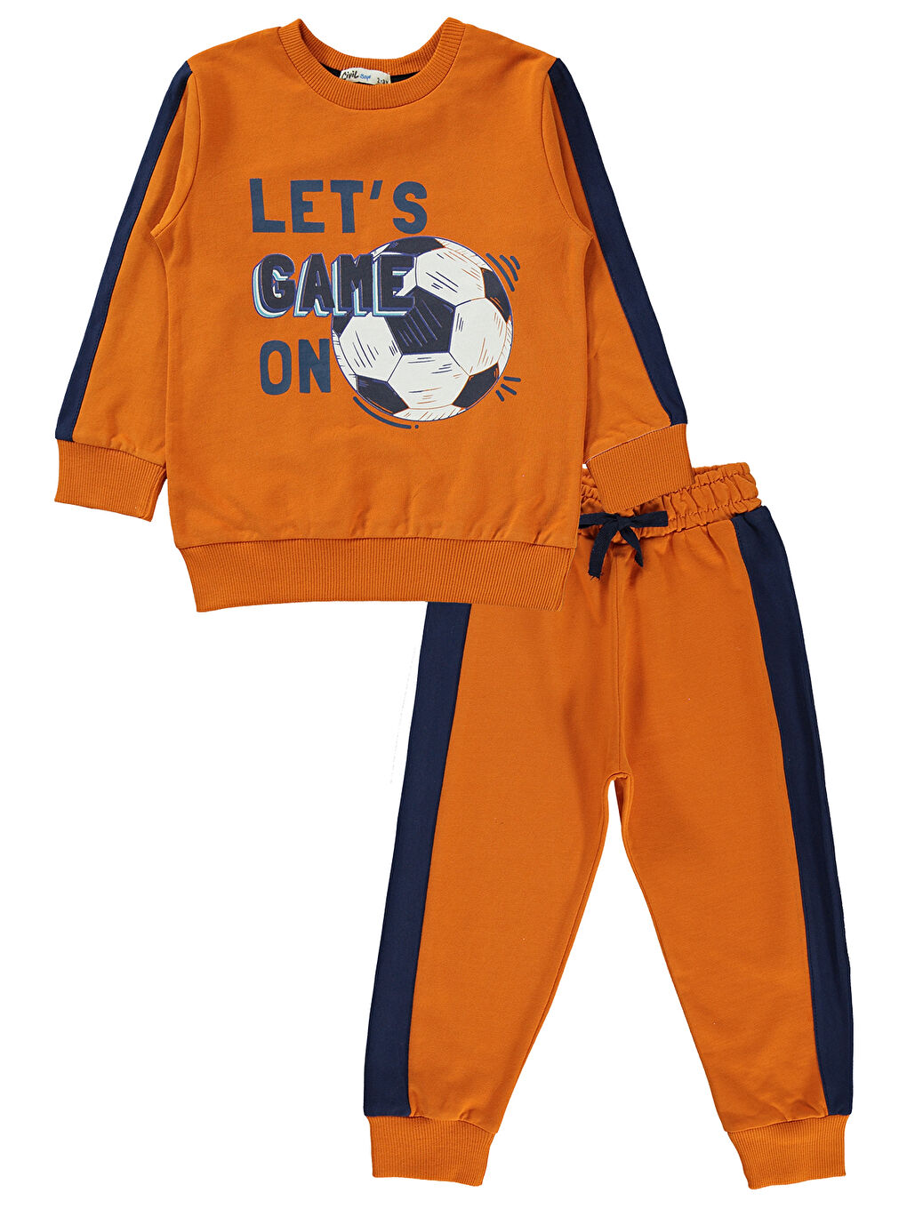 Turuncu Boys Erkek Çocuk Eşofman Takımı 2-5 Yaş Oranj