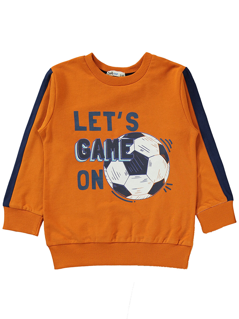 Turuncu Boys Erkek Çocuk Eşofman Takımı 2-5 Yaş Oranj-1