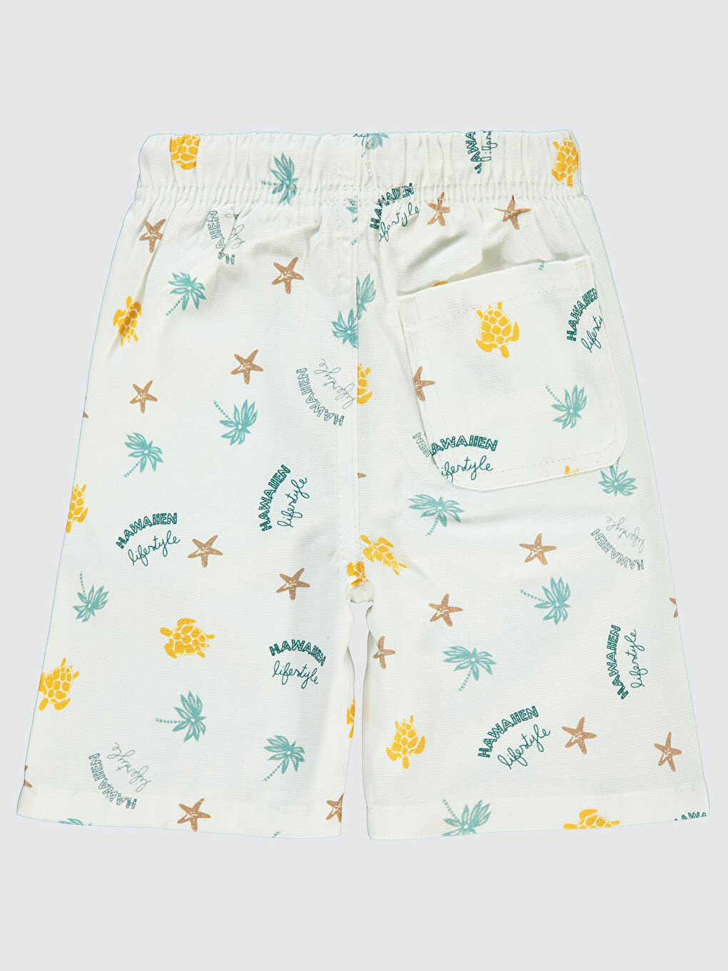 Boys Erkek Çocuk Şort 2-5 Yaş Yeşil-1