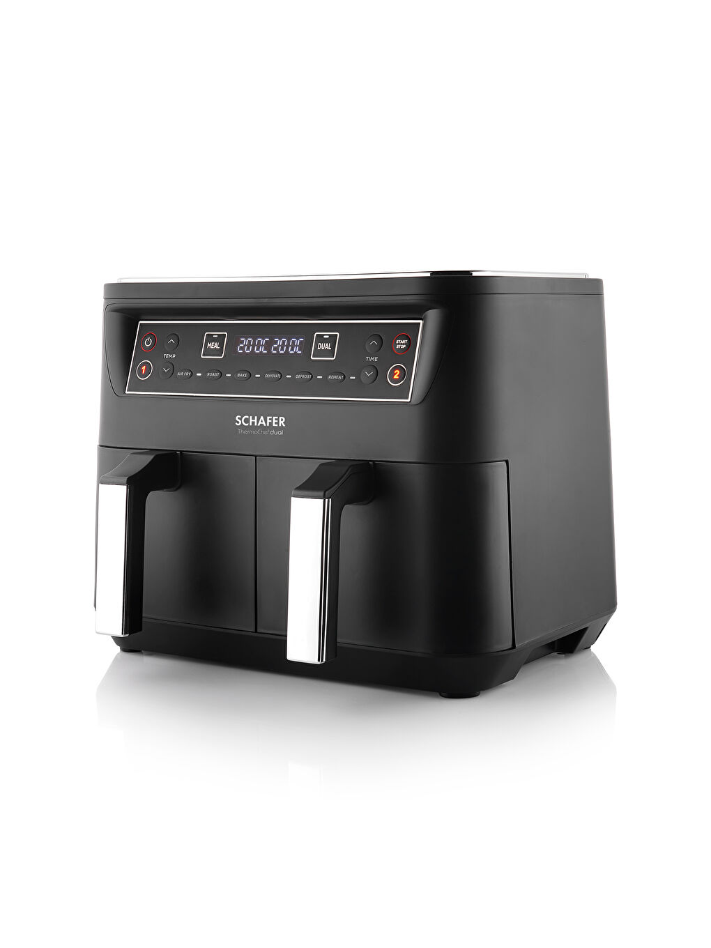 Thermochef Dual Dijital Airfryer/Sıcak Hava Fritözü-7