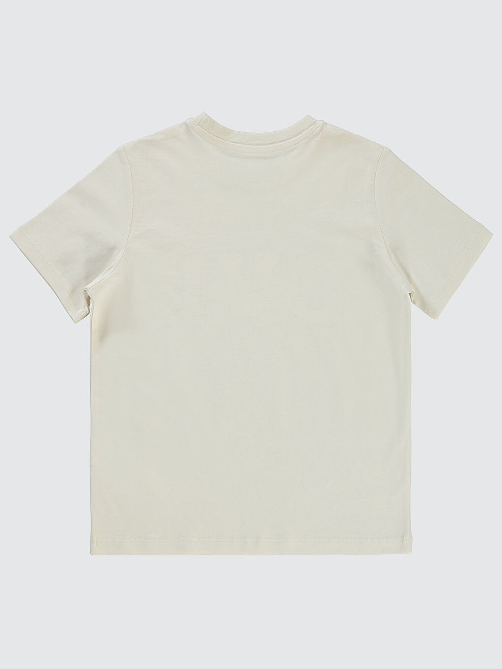 Bej Boys Erkek Çocuk Tişört 10-13 Yaş Fildişi-1