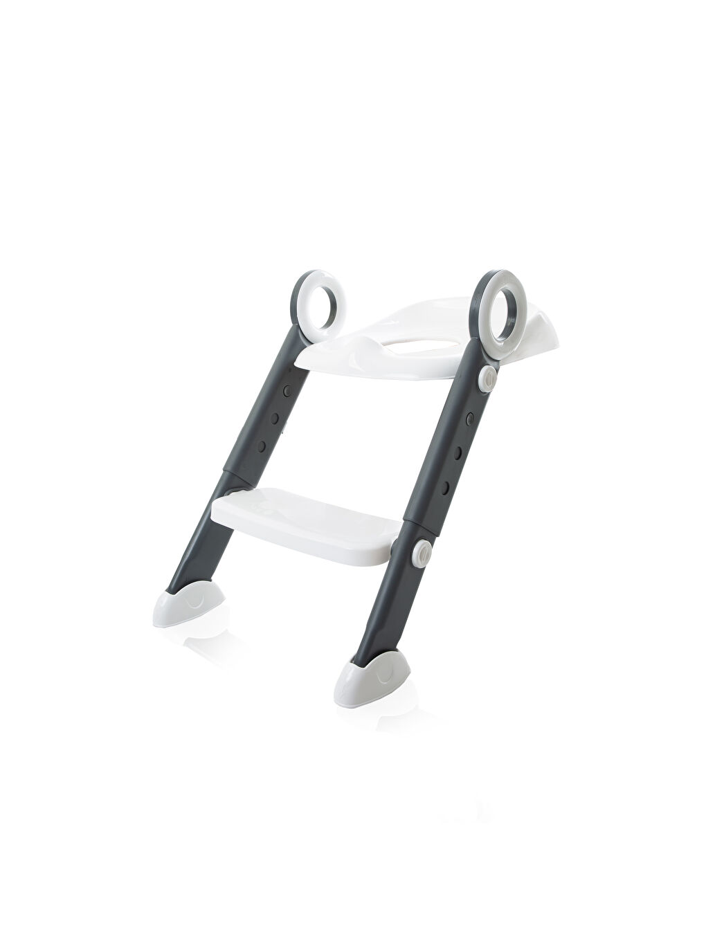 Basamaklı Katlanır Klozet Adaptörü Beyaz