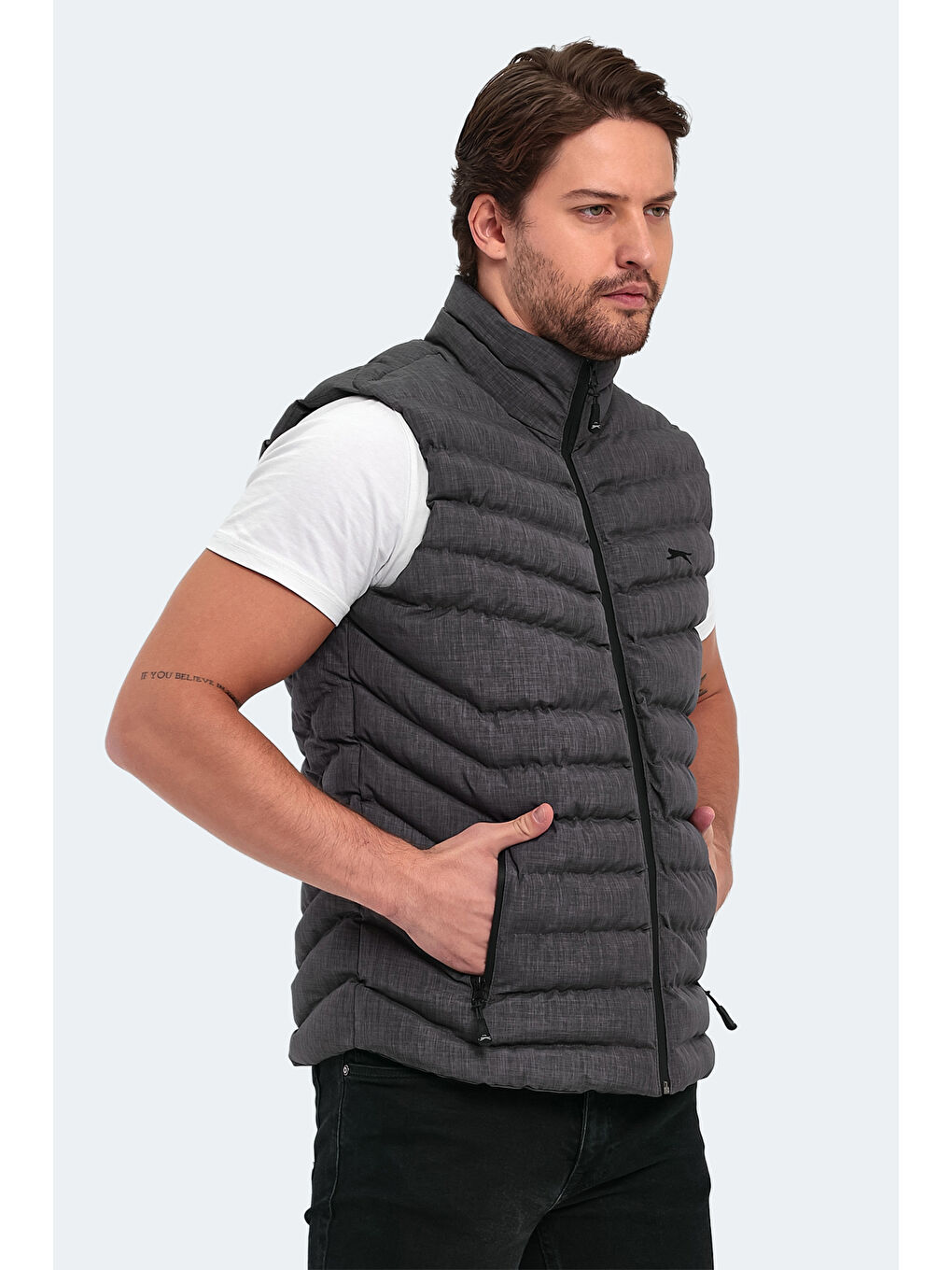 HERSHEL Erkek Yelek Koyu Gri-2