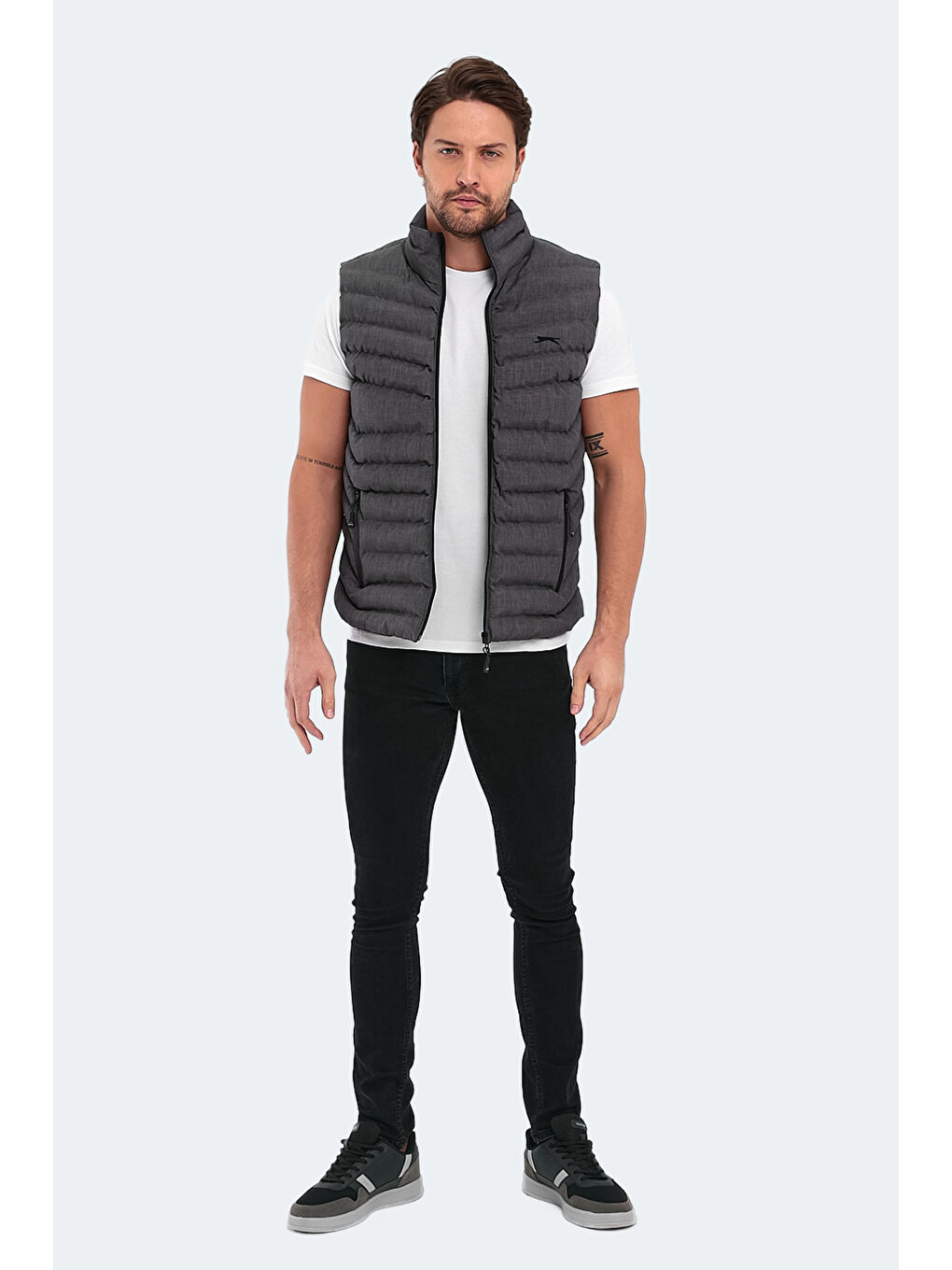 HERSHEL Erkek Yelek Koyu Gri-6