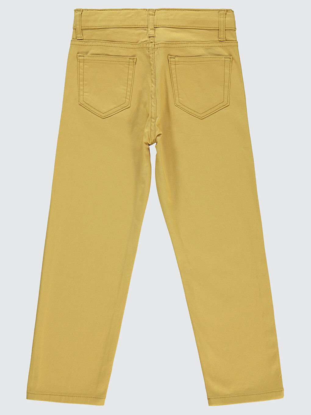 Kahverengi Boys Erkek Çocuk Pantolon 6-9 Yaş Hardal-1