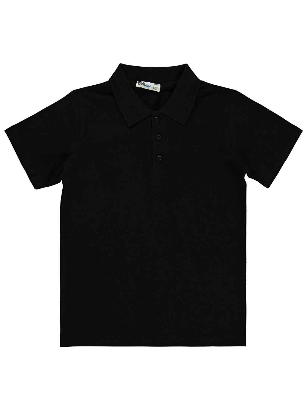 Boys Erkek Çocuk Tişört 10-13 Yaş Siyah