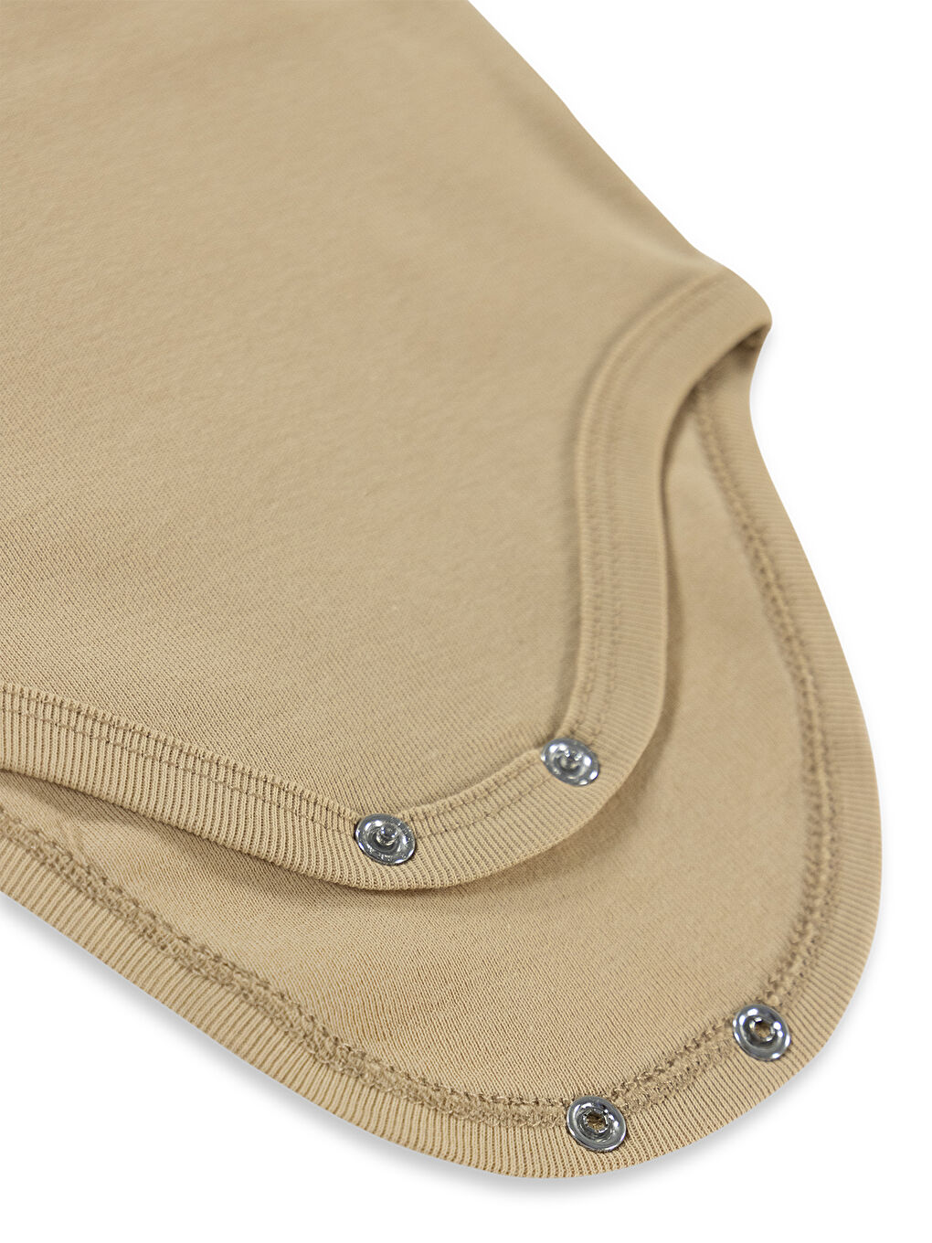 Kahverengi Baby Bebek Çıtçıtlı Badi 3-9 Ay Sütlü Kahve-3