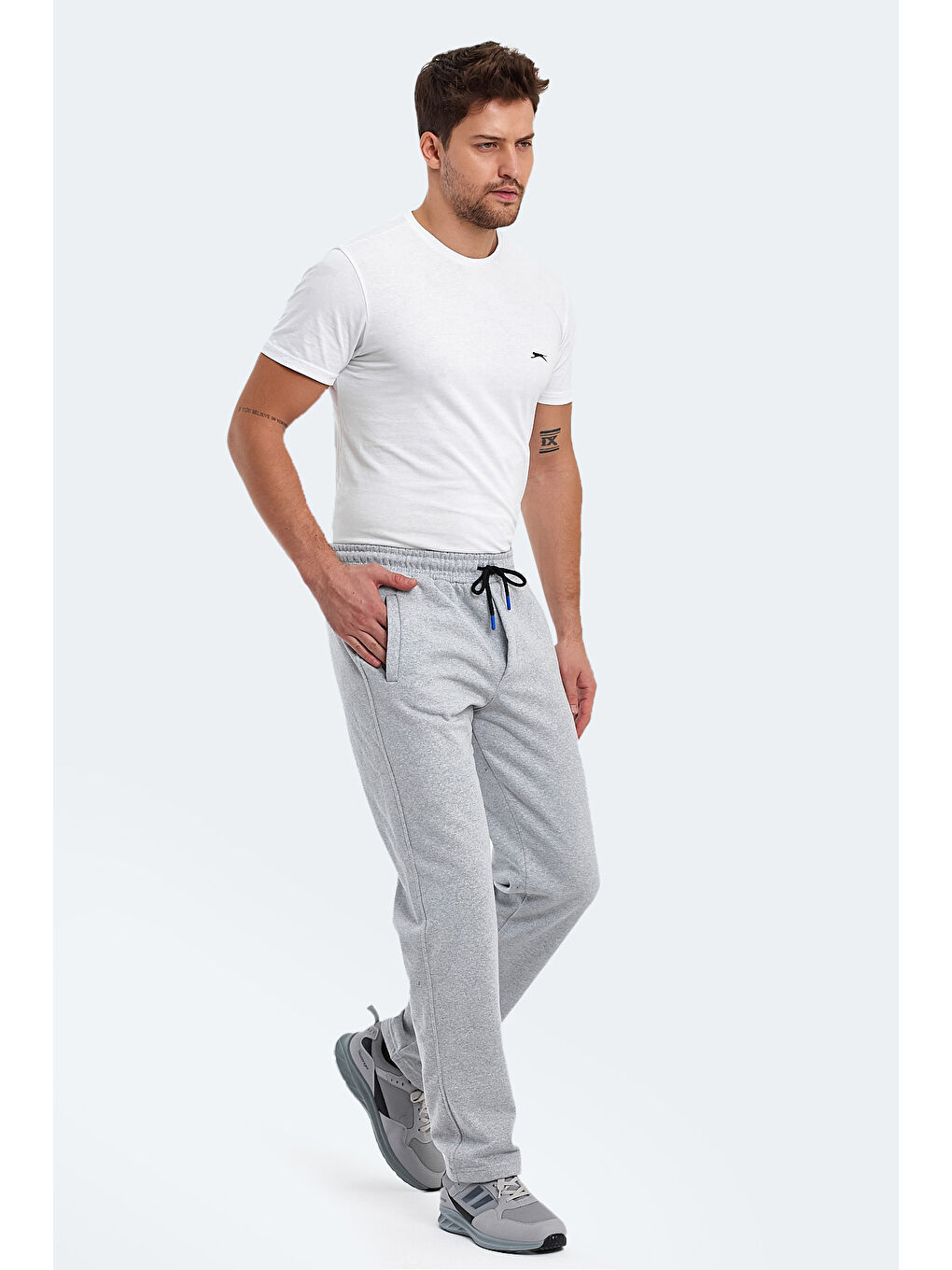 NAUM Erkek Eşofman Altı Gri-3