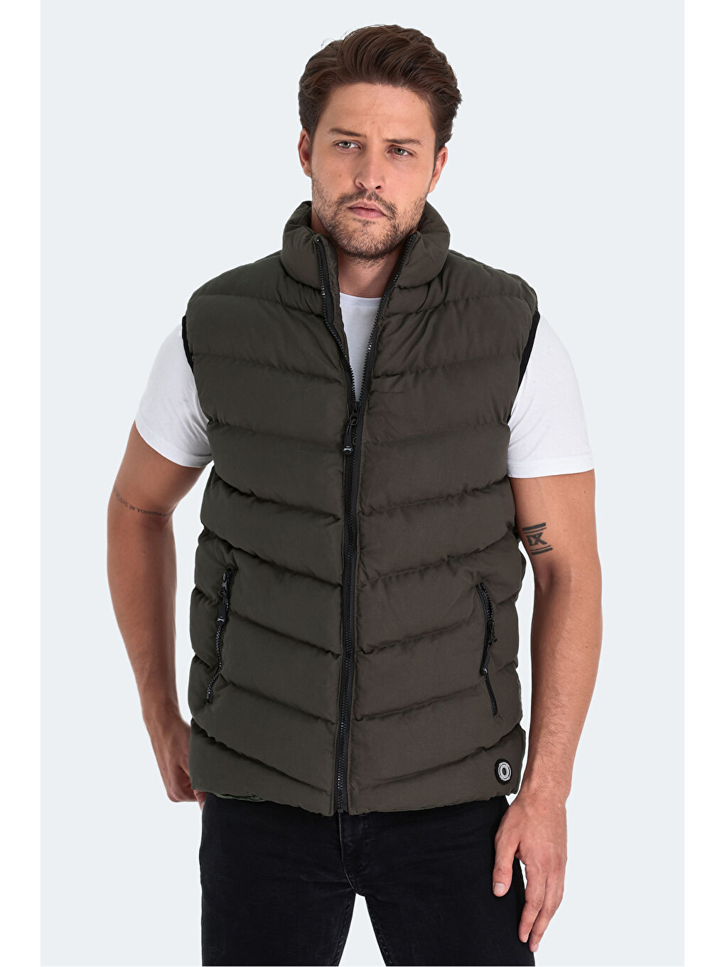 HIDRO Erkek Yelek Haki-5