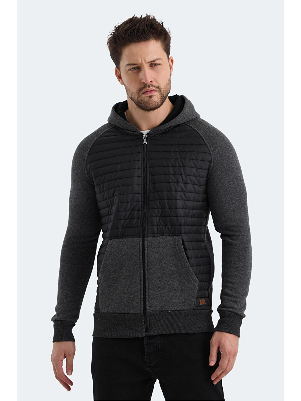 BASS Erkek Sweatshirt Antrasit