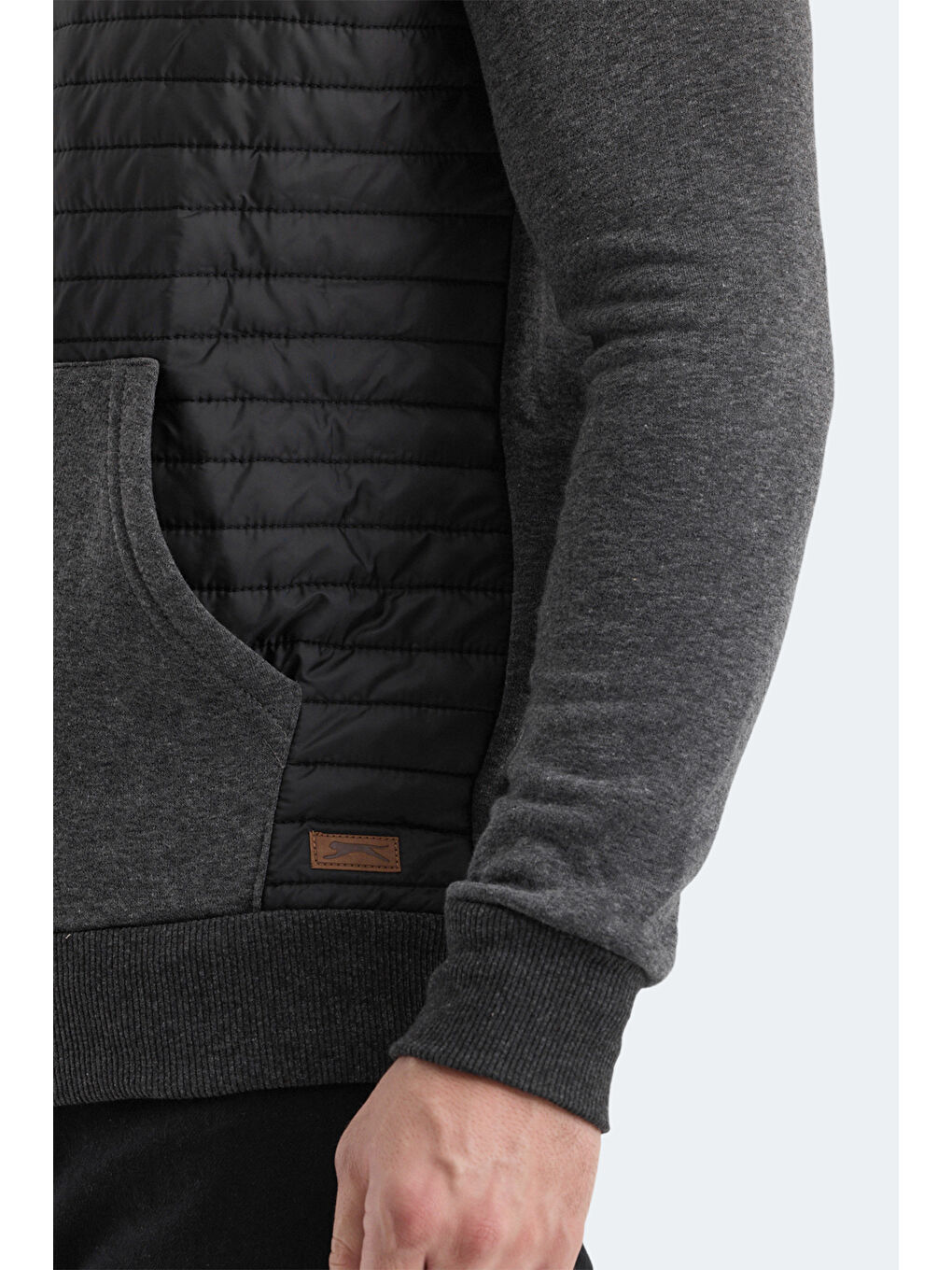 BASS Erkek Sweatshirt Antrasit-4