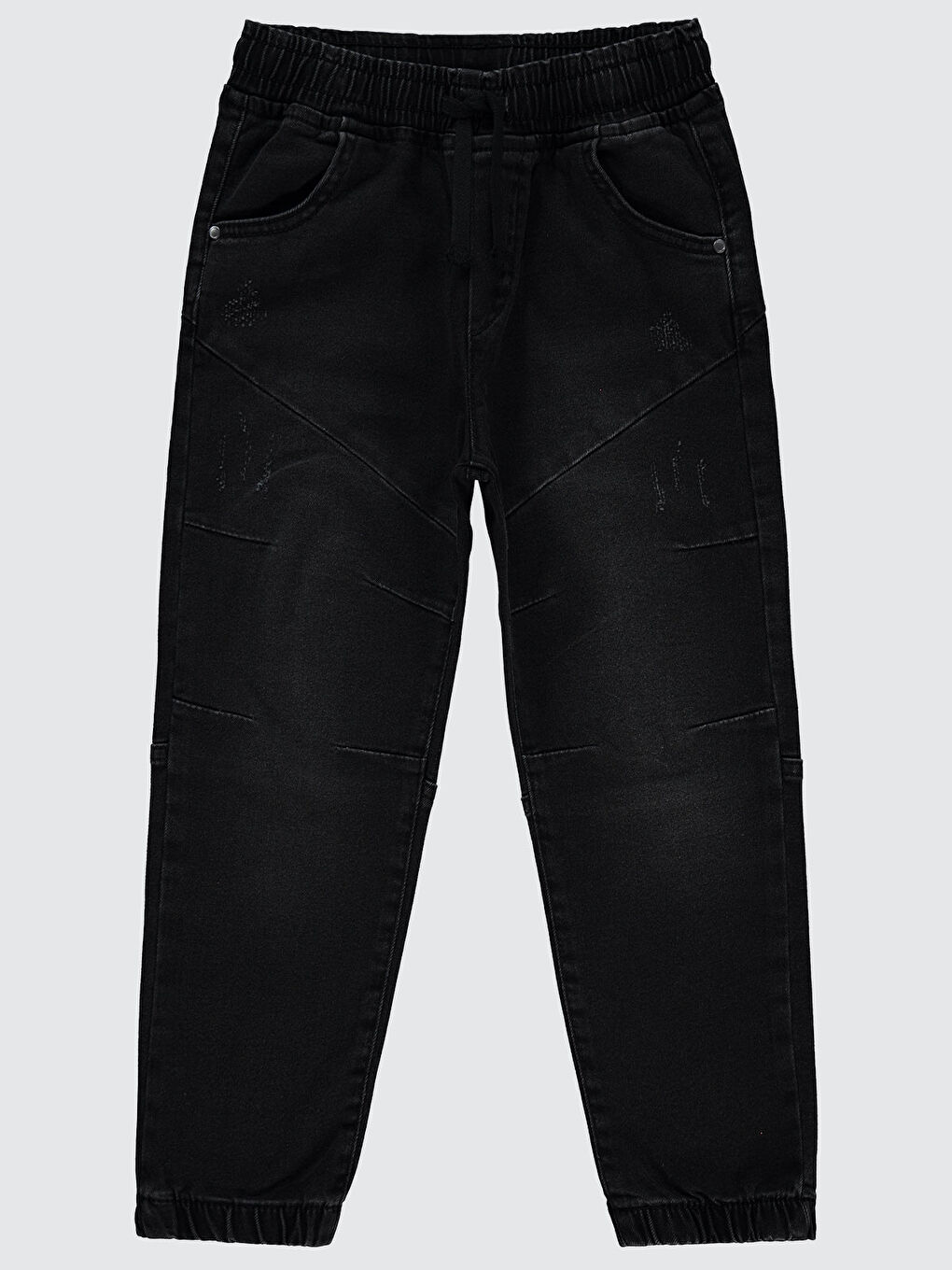 Boys Erkek Çocuk Jean Pantolon 6-9 Yaş Siyah