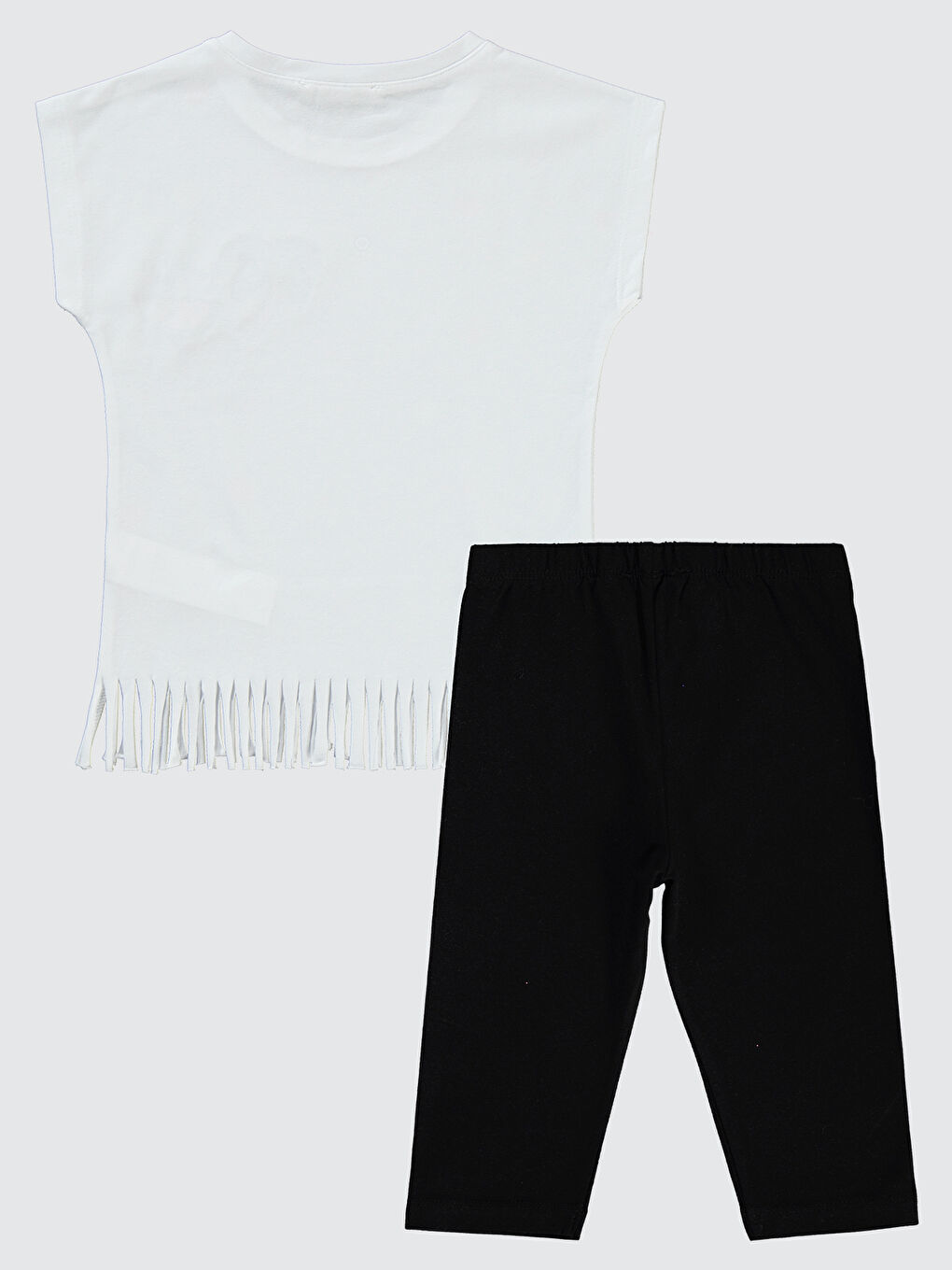 Girls Kız Çocuk Takım 2-5 Yaş Beyaz-1