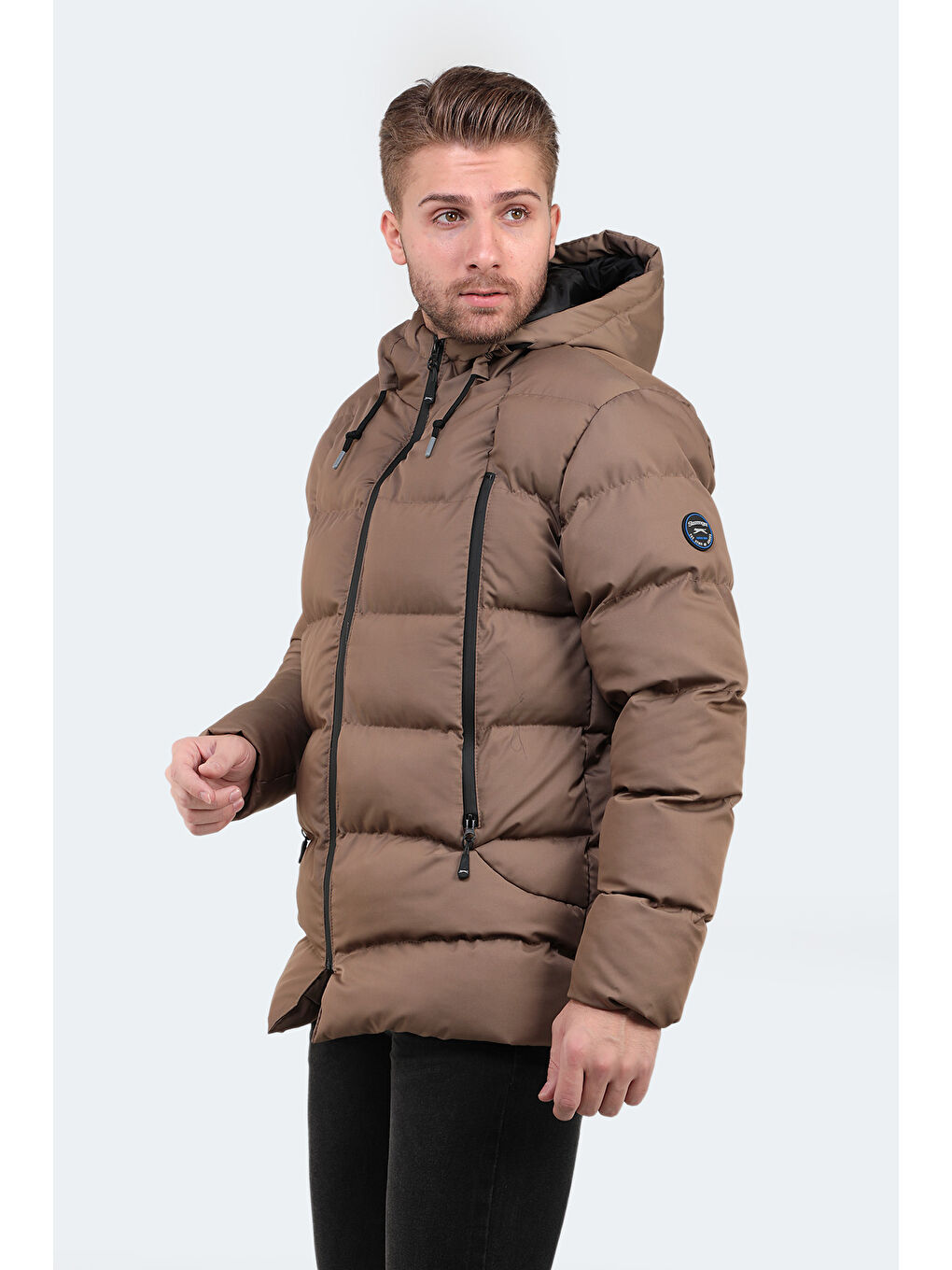SLAZENGER Bej HEATH Erkek Mont & Kaban Camel - 2