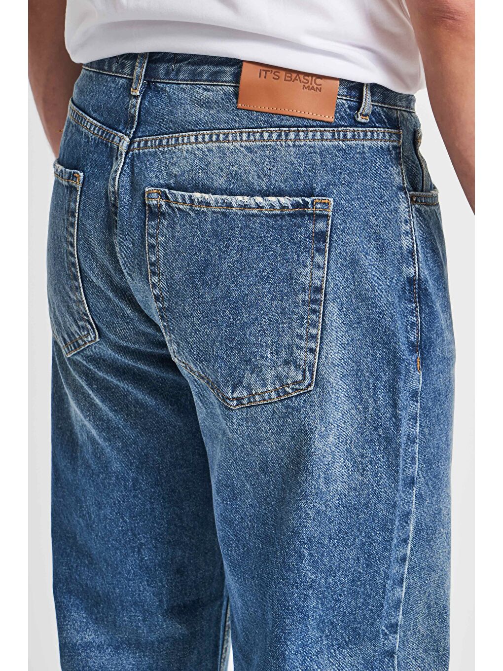 Mavi Erkek T.Kot Rengi 2w5-32 SC34 Straight Fit İç Boy 75cm %100 Pamuk Denim Jean-2