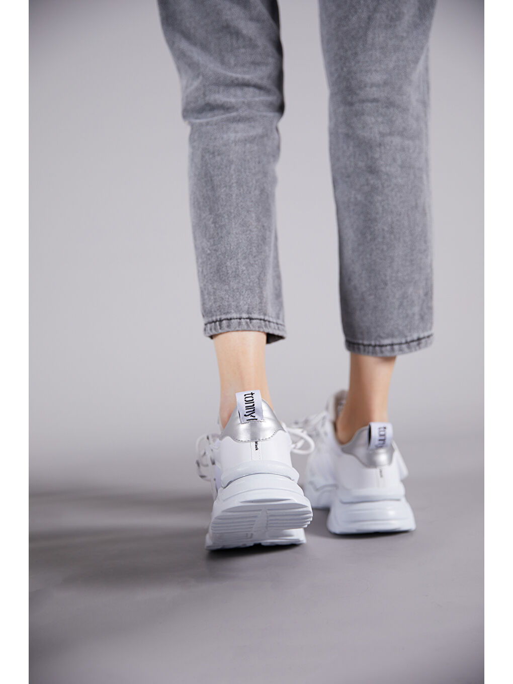 Kadın Beyaz Spor Ayakkabı Tbkpl-3