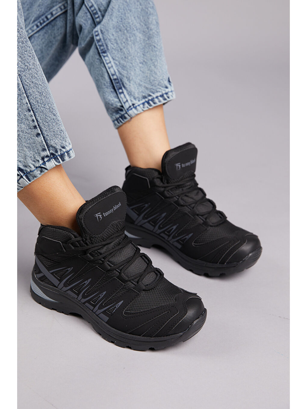 Unisex Siyah Trekkıng Bot Tb601-2