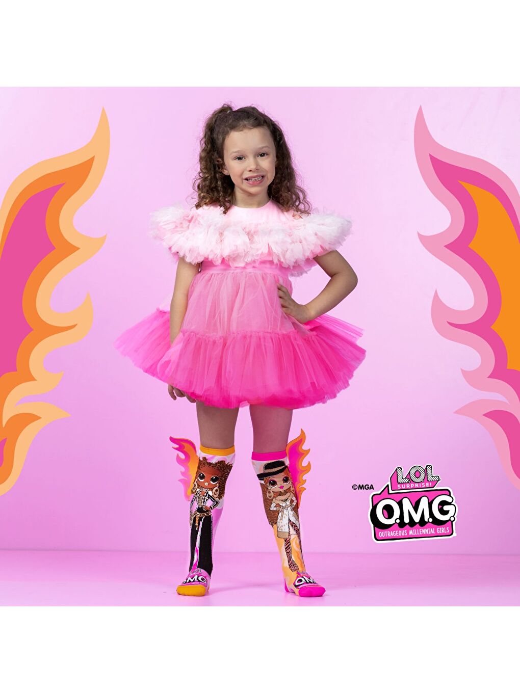 Karışık Lol Omg The Queen Çorap-2