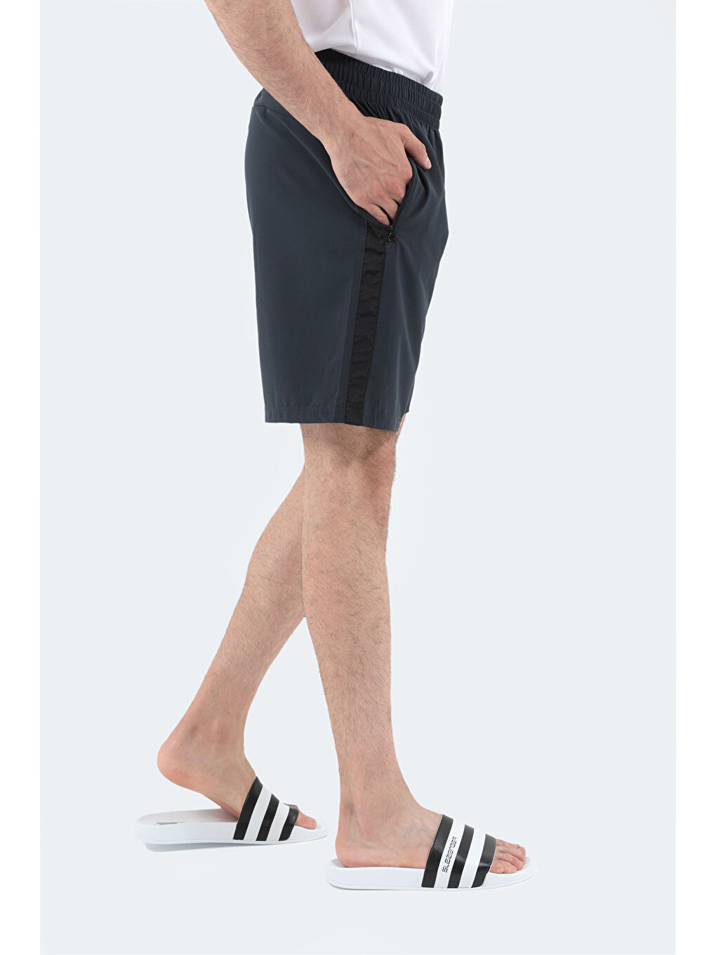 RIHARD Erkek Mayo Koyu Gri-3