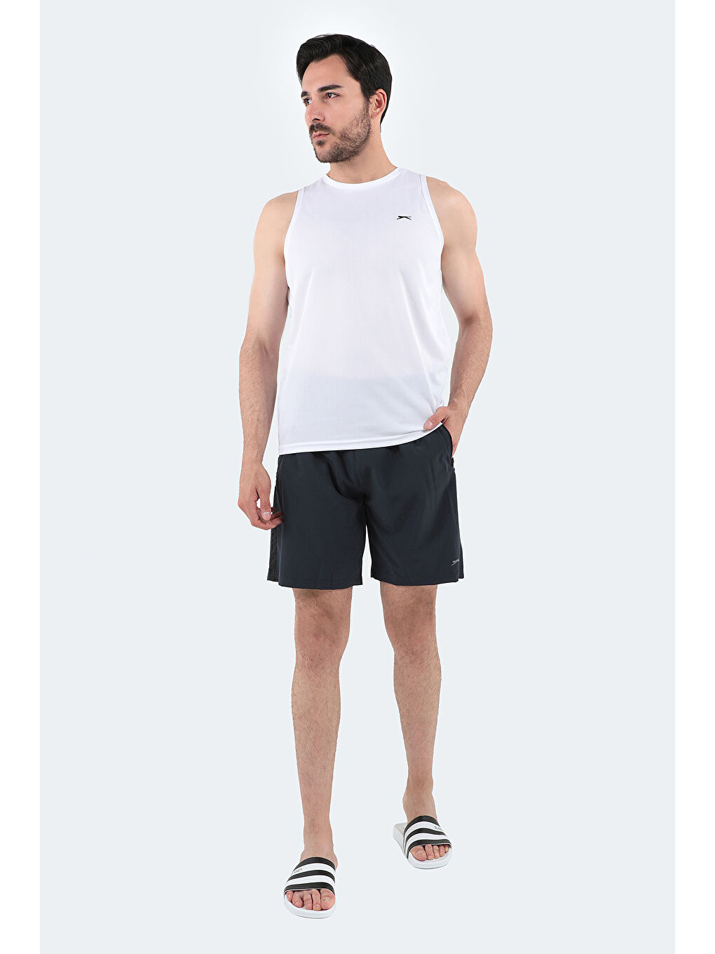 RIHARD Erkek Mayo Koyu Gri-4