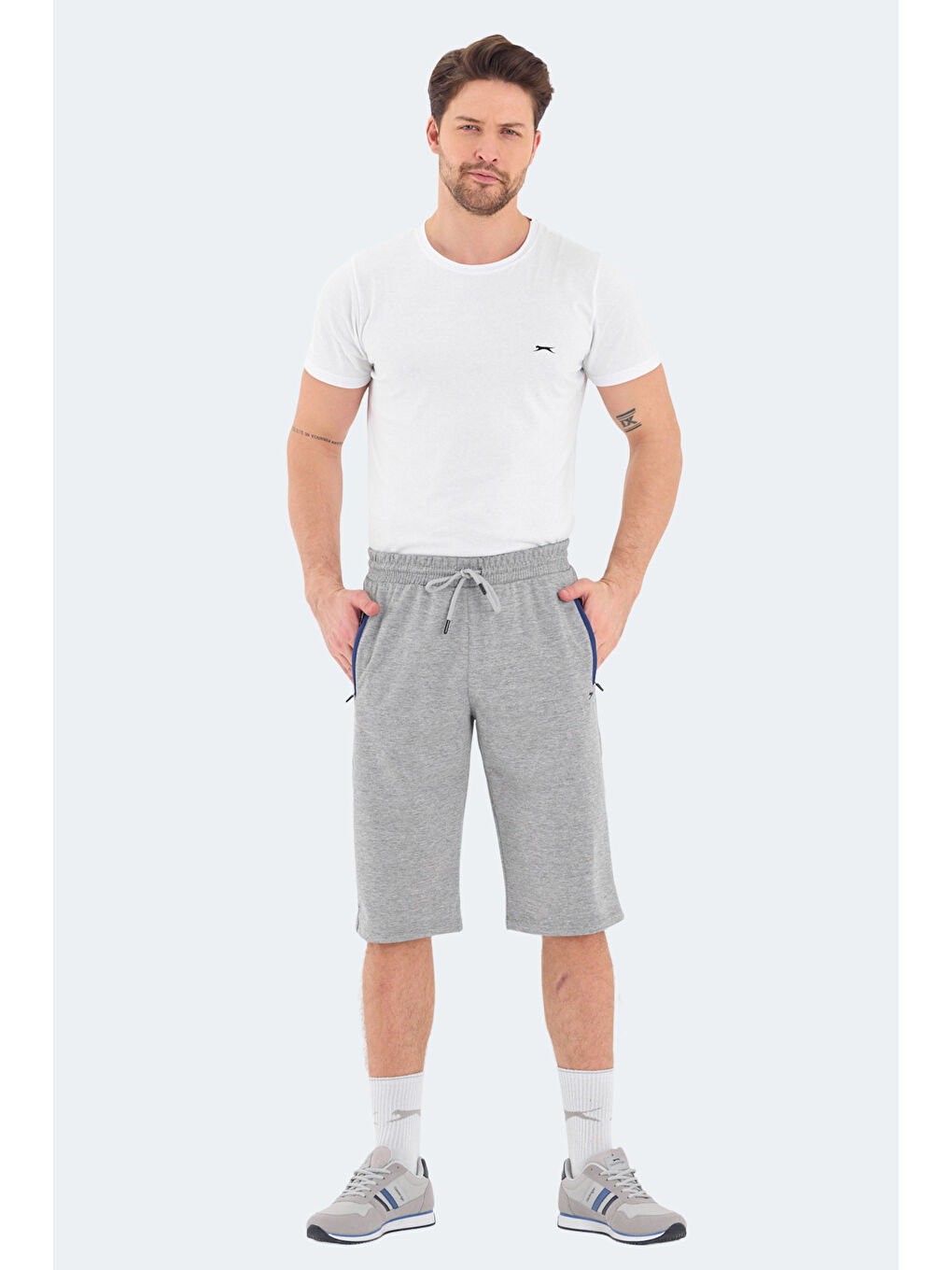 NEER Erkek Şort Gri-6