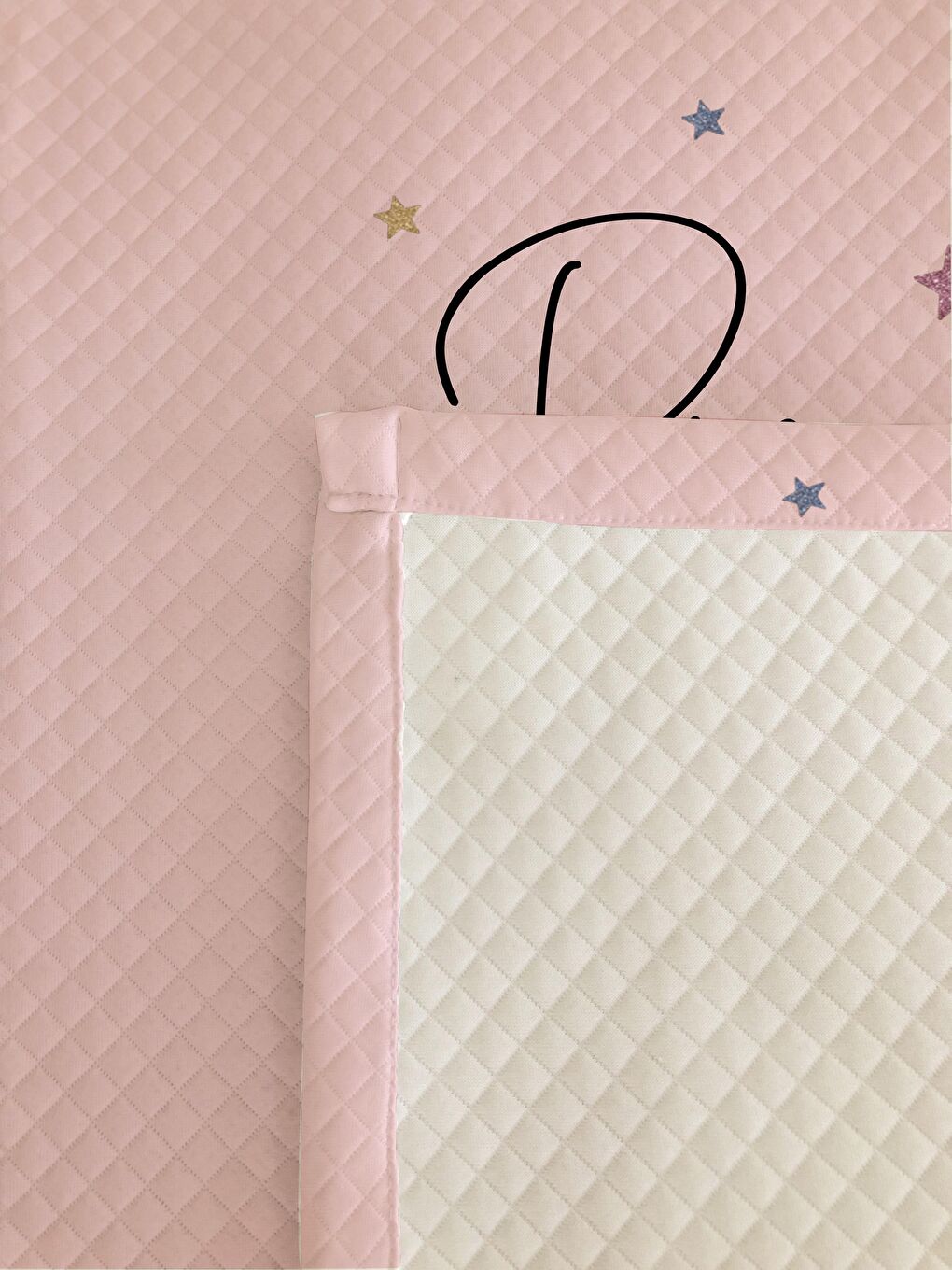 Karışık Prenses Kız Desen Tek Kişilik Çocuk Pike Takımı 160x220 cm-2