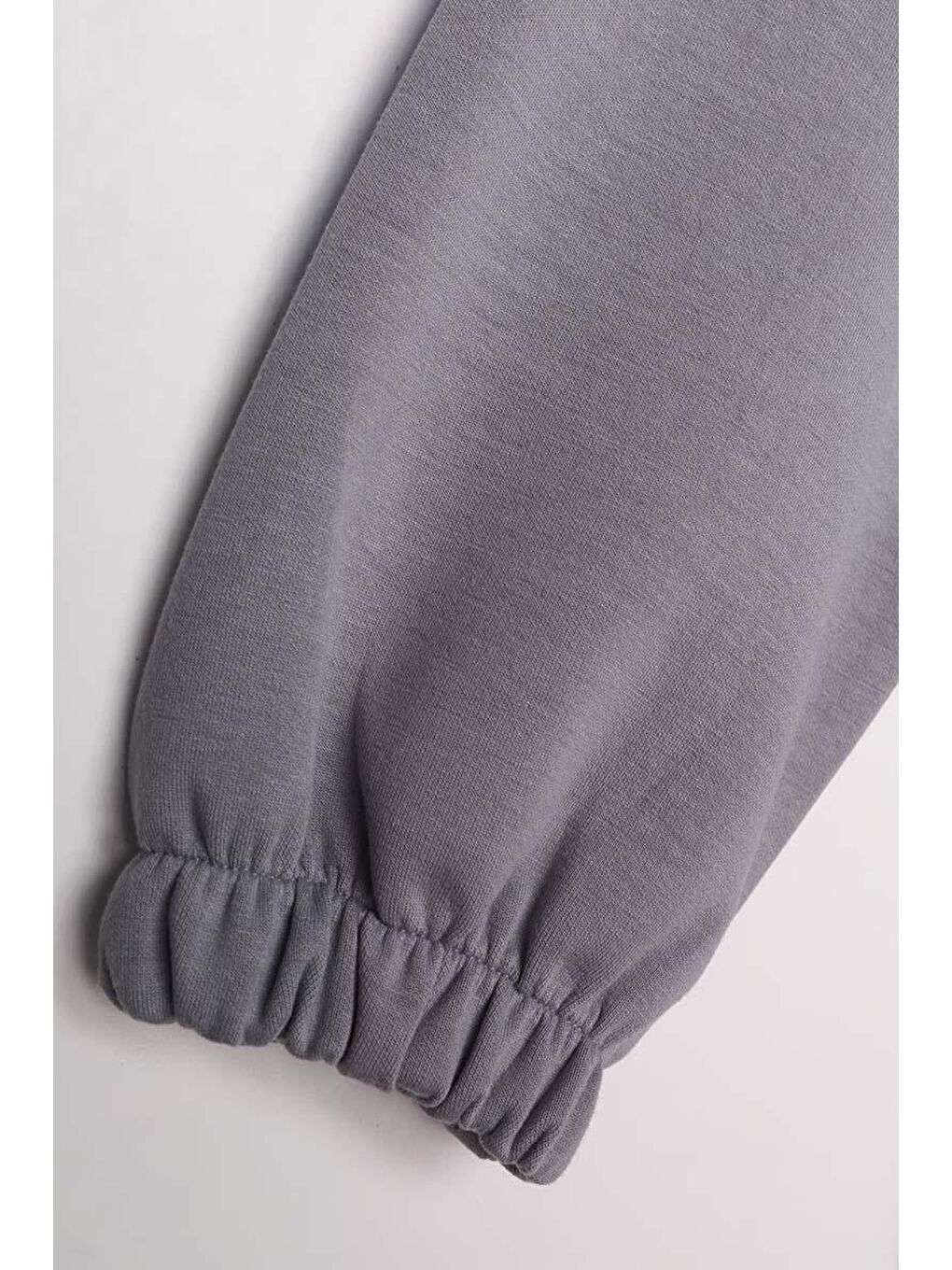 Gri-Ön Roba Dubleli Sweat-5