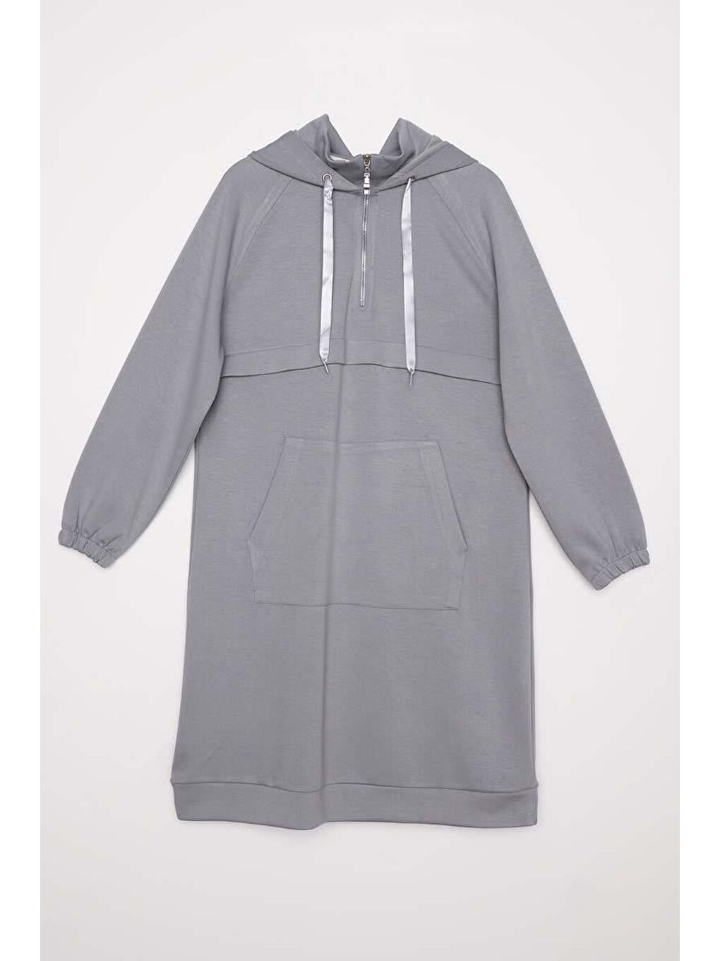 Gri-Ön Roba Dubleli Sweat-6