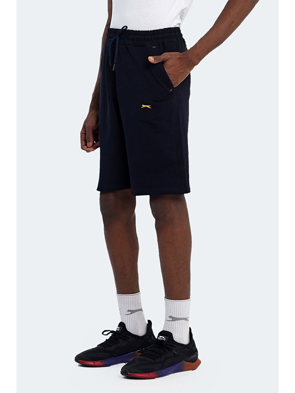 ZAHARI Erkek Şort Lacivert