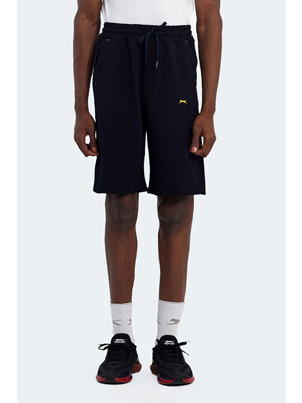 ZAHARI Erkek Şort Lacivert-1