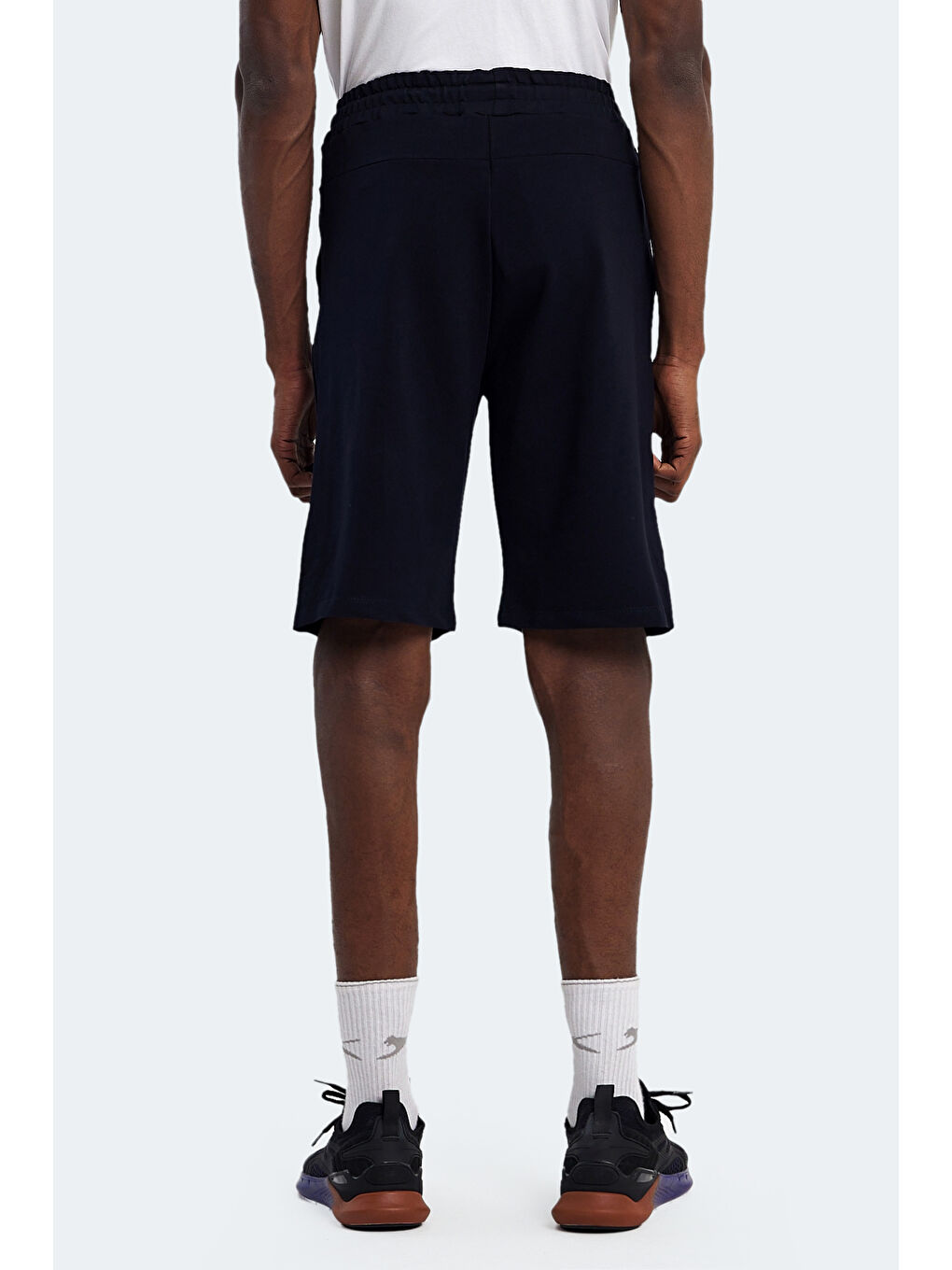 ZAHARI Erkek Şort Lacivert-4