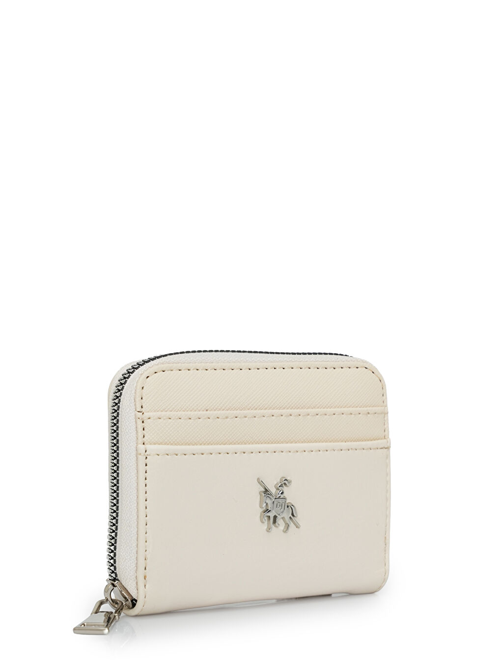 Bej Kartlık Bölme Detaylı Mini Cüzdan CZ100-1-1