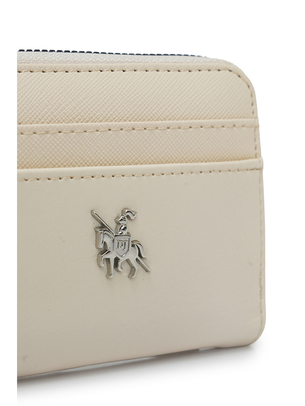 Bej Kartlık Bölme Detaylı Mini Cüzdan CZ100-1-2