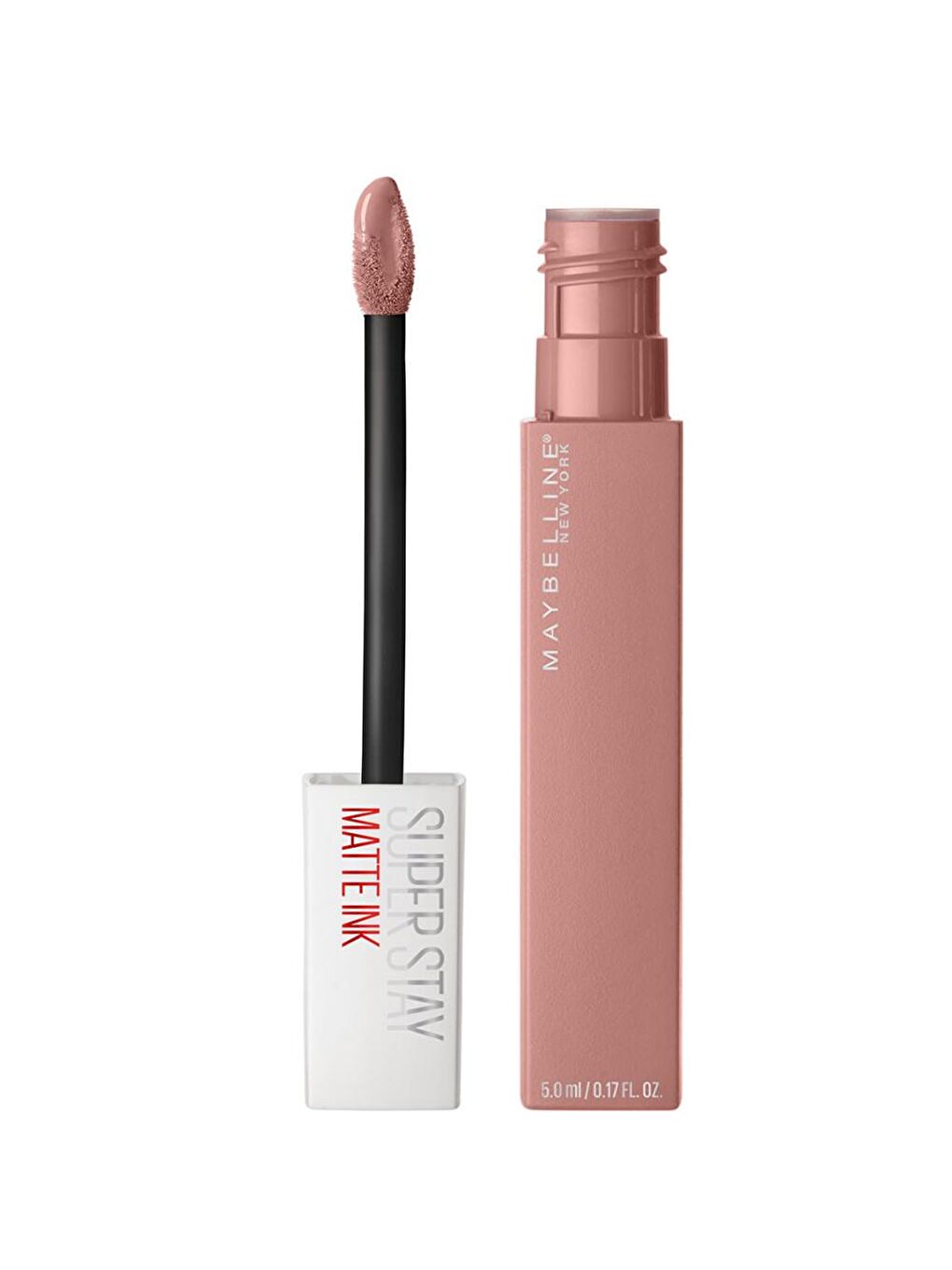 MAYBELLINE NEWYORK Nude Super Stay Matte Ink Likit Mat Ruj - 60 Poet (Nude) - 2