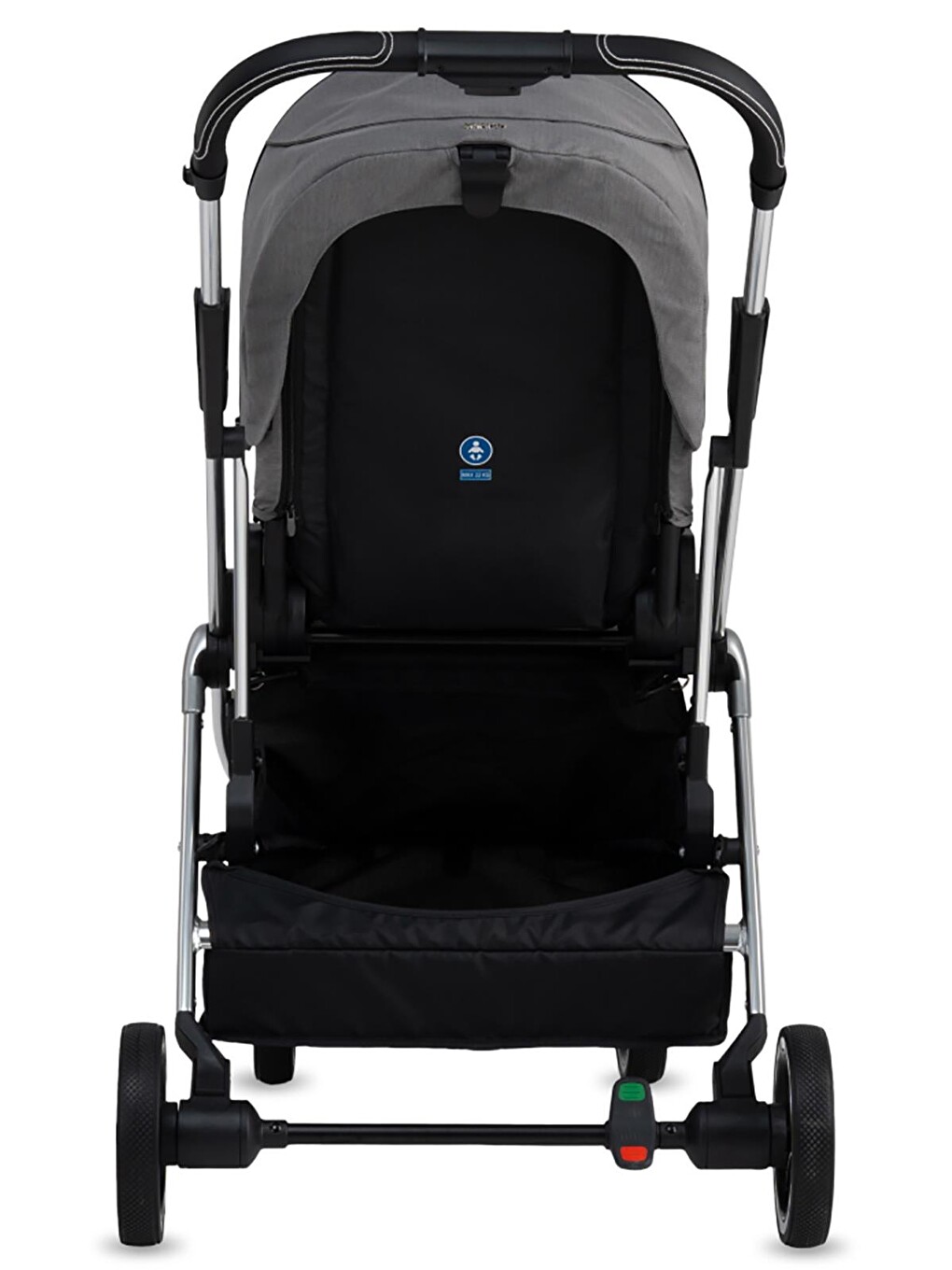 Slide Travel Sistem Bebek Arabası - Gri-2