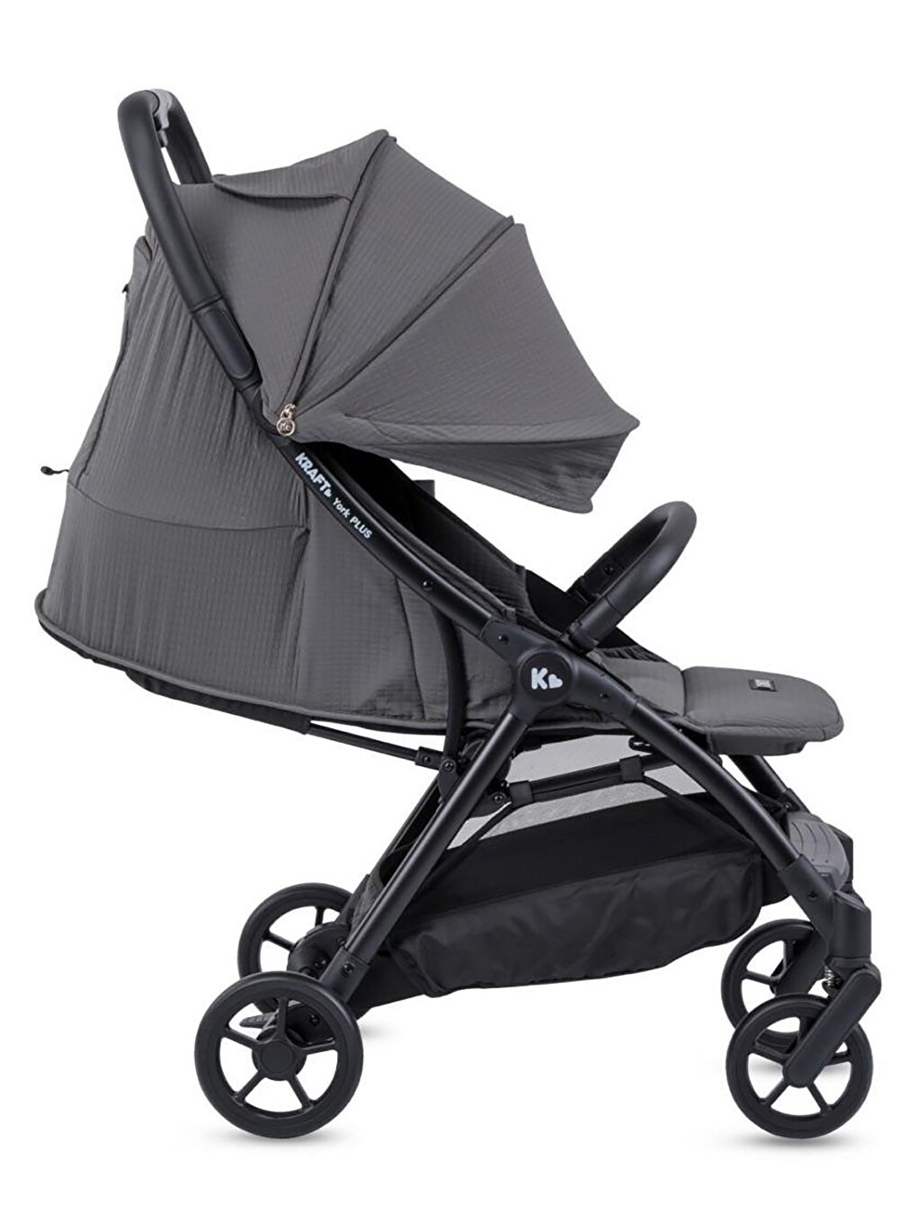 York Plus Travel Sistem Bebek Arabası - Gri-5