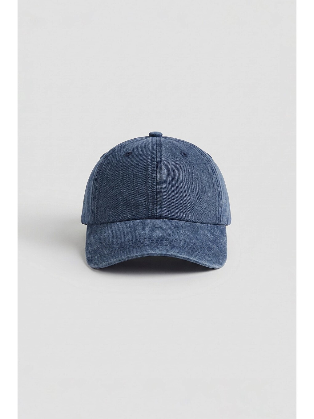 Unisex Basic Yıkamalı Beyzbol Şapka Lacivert