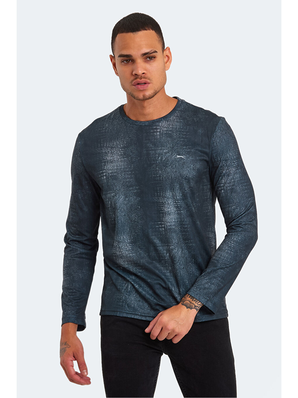 SLAZENGER RADMILO Erkek Tişört Siyah - 5